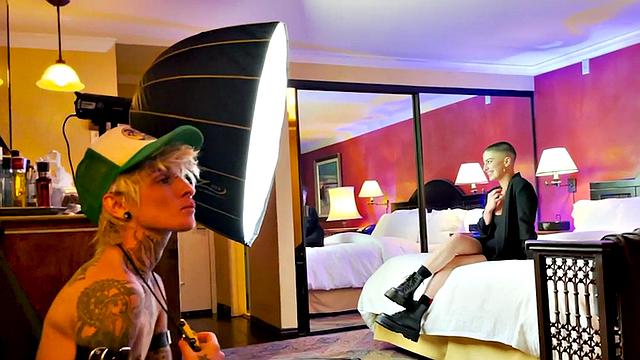 Real amateur genderfluid f2m BTS