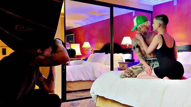 Real amateur genderfluid f2m BTS