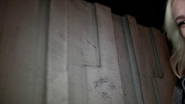 Blonde Russian loves public sex