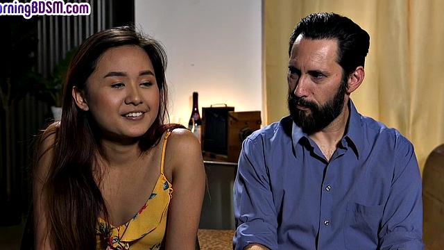 Asian bitch bonded and fucked