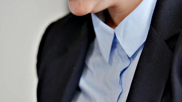 Classy babe gets analfucked by colleague