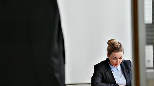 Classy babe gets analfucked by colleague