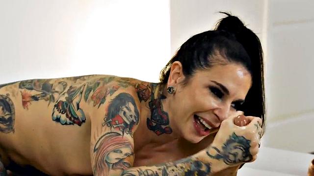 Taboo inked milf fucked in wam sexby stepson