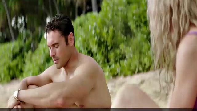 Radha Mitchell Cleavage & Tiera Skovbye Bikini