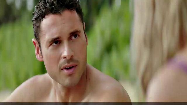 Radha Mitchell Cleavage & Tiera Skovbye Bikini