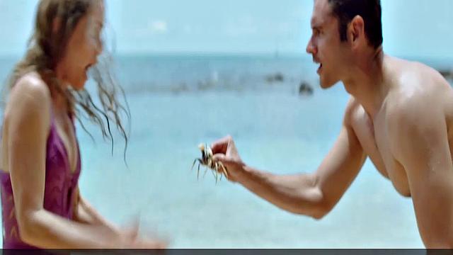 Radha Mitchell Cleavage & Tiera Skovbye Bikini