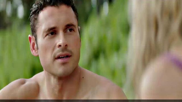 Radha Mitchell Cleavage & Tiera Skovbye Bikini