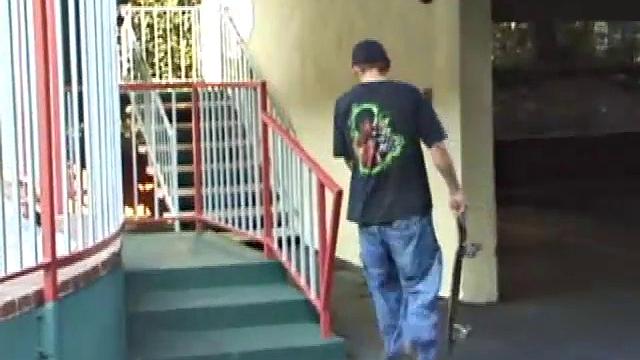 Pax skates in jeans, boxers, visor, and a black Bruce Lee t-shirt. Back on his bed, he loses all, looking more inviting when we see his blonde hair, tattoos, and stiff cock.