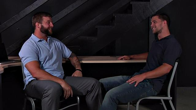 Ass fucked wild top drilled in doggy in anal