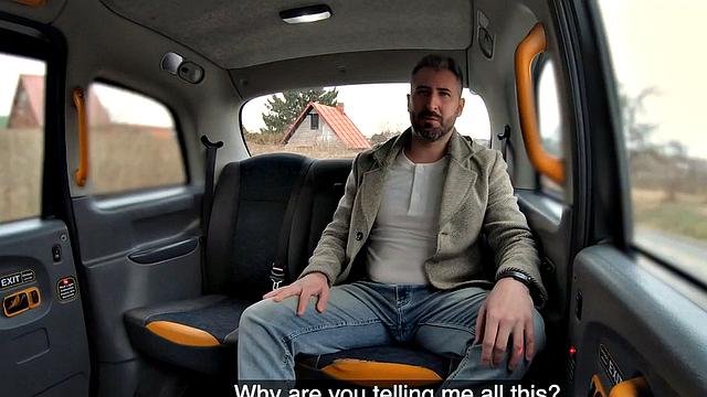 21yo cab babe passionately pounded by driver in car