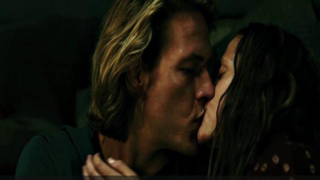 Teresa Palmer gets down and dirty in the sun with her bikini on!