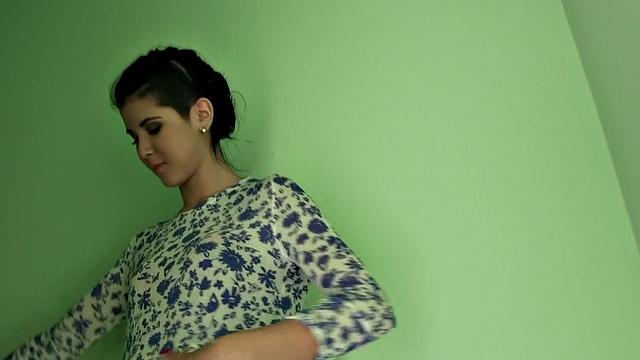 Hot student gets fucked in stairwell