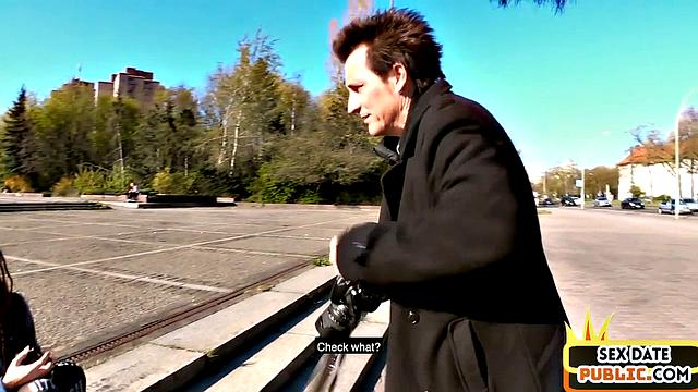 Busty petite enjoys pussysmashing