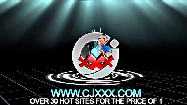 Hung Latin Shower Jacking