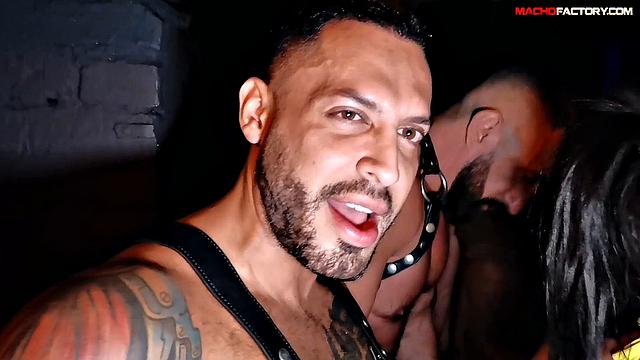 Exclusive behind the scenes clip from the Testosterone 2019 live sex party - Backstage Testosterone 2019