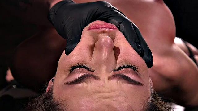 Trapped BDSM slut fucked in wet pussy by horny man