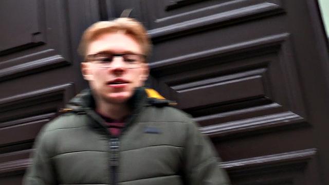 European twink picked up for paid gay anal in POV