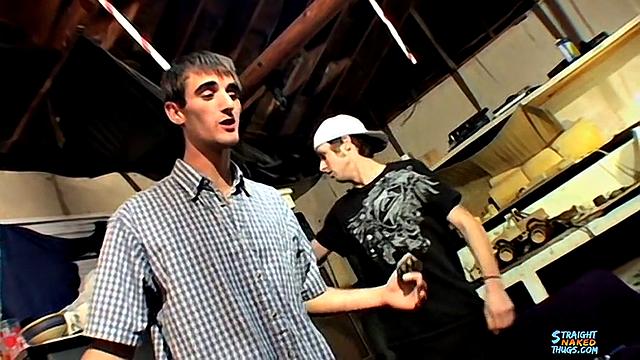 Duke, Blinx, Hollywood and ET strip down and get wild playing hacky sack before turning up the heat together