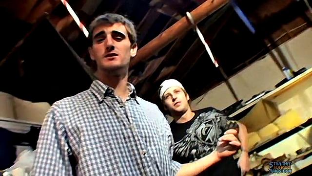 Duke, Blinx, Hollywood and ET strip down and get wild playing hacky sack before turning up the heat together