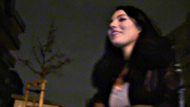 Watch this tattooed Czech babe get her trimmed pussy pounded in the dark by a big cock