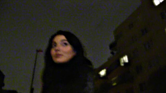 Watch this tattooed Czech babe get her trimmed pussy pounded in the dark by a big cock