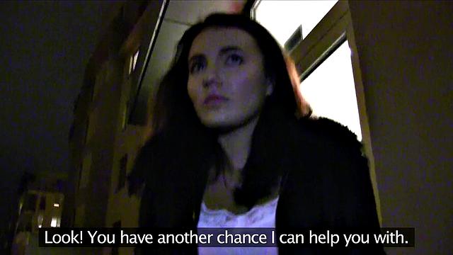 Watch this tattooed Czech babe get her trimmed pussy pounded in the dark by a big cock