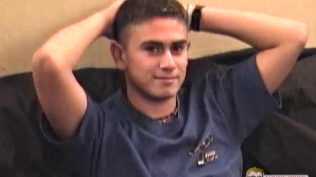 This scene is actually taken from some of the first video Auntie Bob shot of Kevin, so it's kind of like looking at a flashback