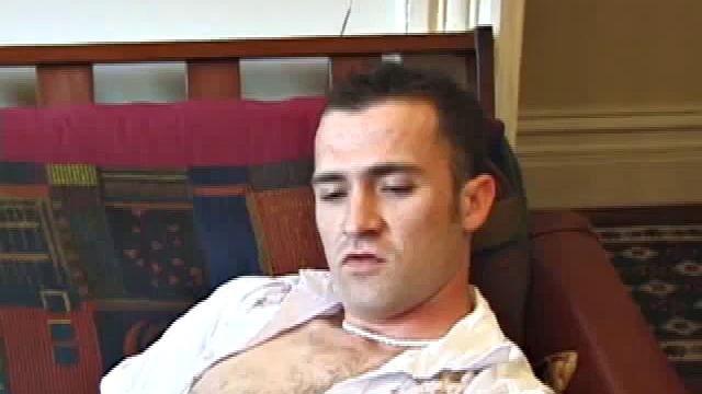 Chad delivers a memorable introduction to his first porn shoot. He admits to having an affectionate interest in Brock Labelli.