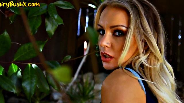 Big-titted hairy bever MILF gets pussybanged in missionary