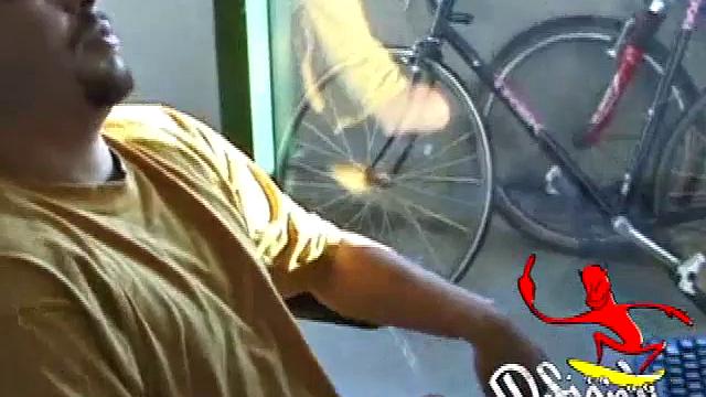 Tony Strokes His Hard Dick