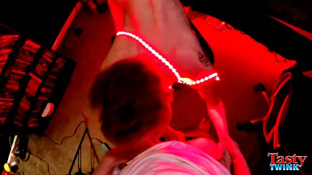 Blake Mast Lights Up Trace's Ass!