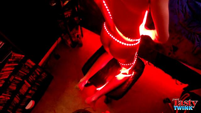 Blake Mast Lights Up Trace's Ass!