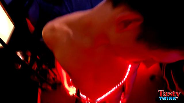 Blake Mast Lights Up Trace's Ass!