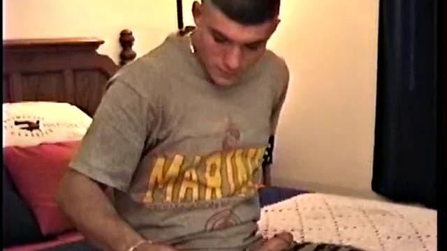 Straight Boy CJ Stroking