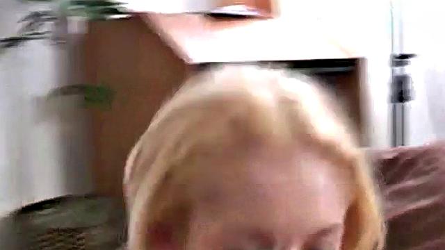 Morgan takes a facial after giving head