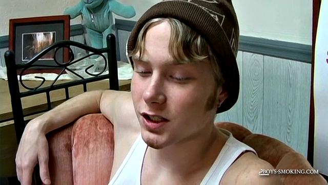 Smoking Contest Between Straight Guys!