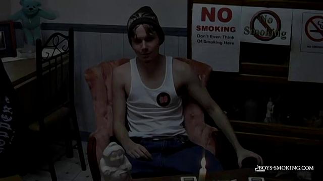 Smoking Contest Between Straight Guys!