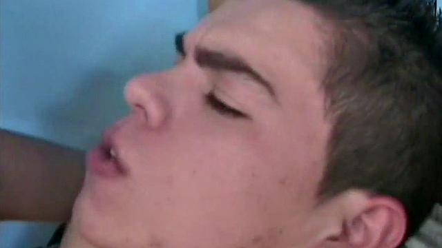 Real Latin 21yo enjoys amateur anal sex with BF at home