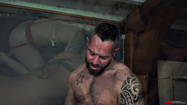 Bareback Meat In The Bathhouse - Part 1 - Manuel Scalco &amp;amp; Drew Dixon Group Orgy