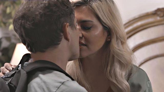 Busty perverted MILF loves fucking on big dick