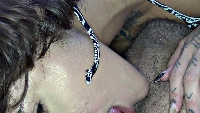 GIRLSRIMMING - Brazilian rimming and hot anal action with Lady Milf