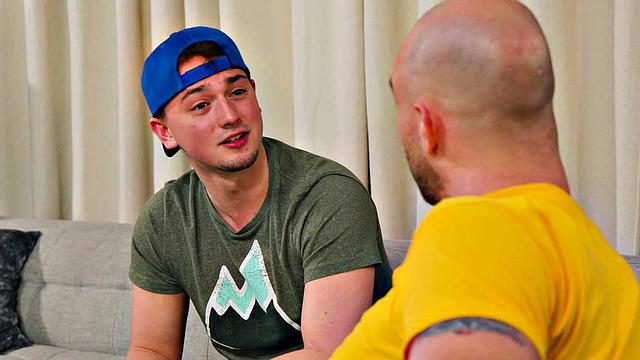 Hot Stepson Epic Train with Muscly Stepdaddy & His New Bf - NextDoorTaboo