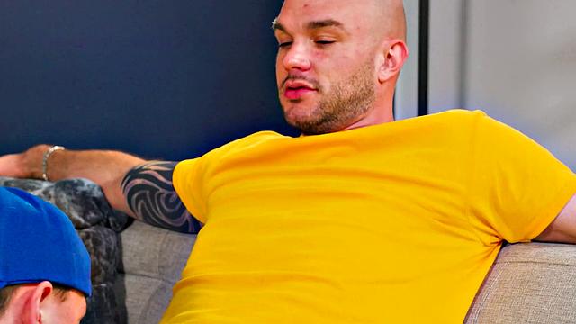 Hot Stepson Epic Train with Muscly Stepdaddy & His New Bf - NextDoorTaboo