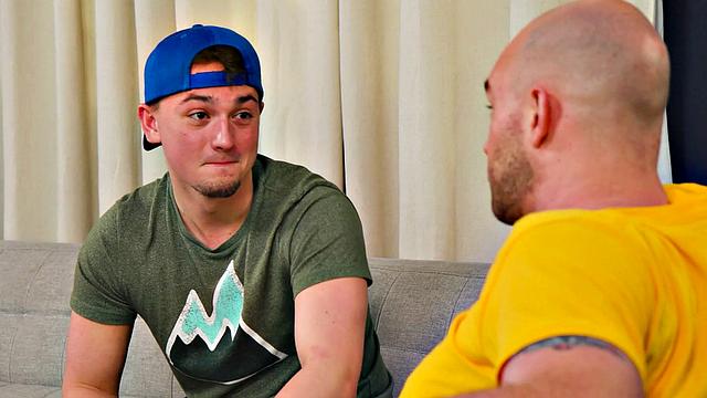 Hot Stepson Epic Train with Muscly Stepdaddy & His New Bf - NextDoorTaboo