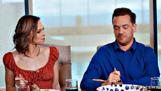 Dinner Guest Enjoys Wife's Pussy