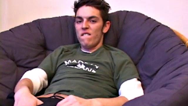 Brady Walker is a young guy who has no problem whipping out his hard cock for this first jerk off solo.