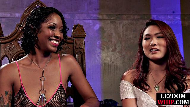 Hardtied sub fingerfucked