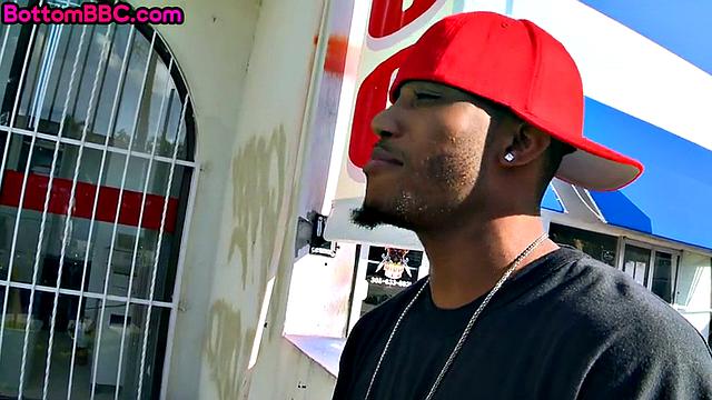 Real black guy giving head to white fellow