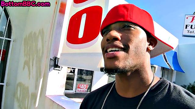 Real black guy giving head to white fellow