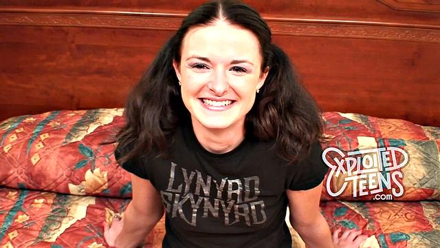 New amateur teen gets broken in at exploitedteens